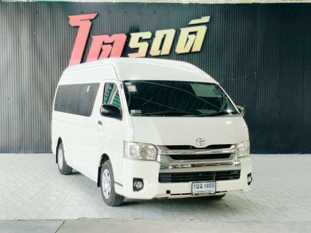 Toyota ไมล์ไม่แท้ COMMUTER MT 3.0 หน้าสั้น 2019 ทะเบียนรถ : 1นฉ 1655