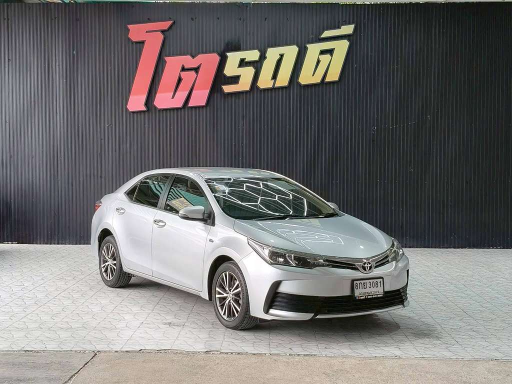 Toyota  ALTIS AT 1.6G 2019 ทะเบียน 8กย 3081 (เรือนไมล์เสียไมลืไม่แท้)