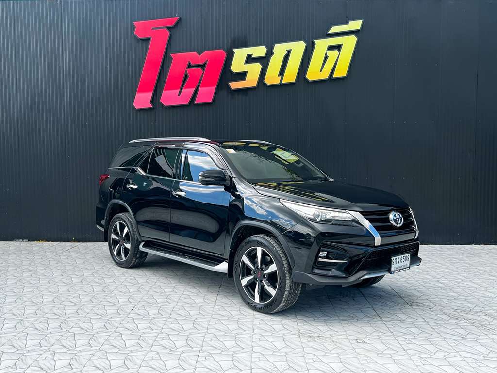 Toyota Fortuner TRD AT 2.8 4WD 2019 9กง 6509 กทม