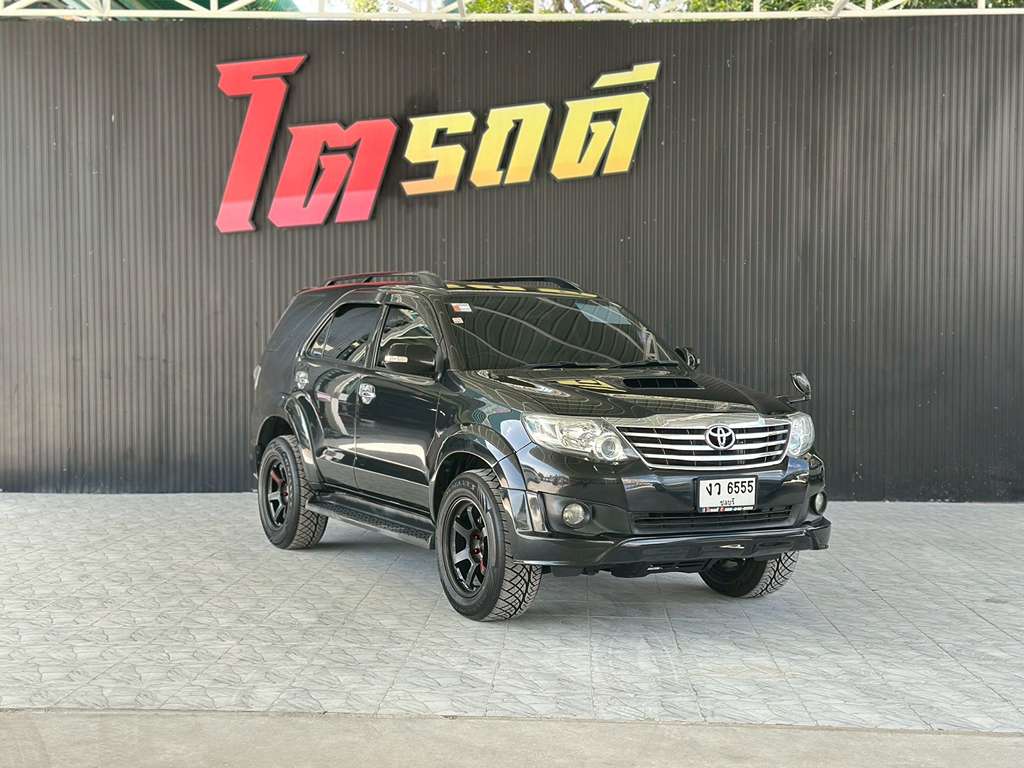 Toyota Fortuner AT 3.0 V 4WD 2012 งว 6555 ชลบุรี