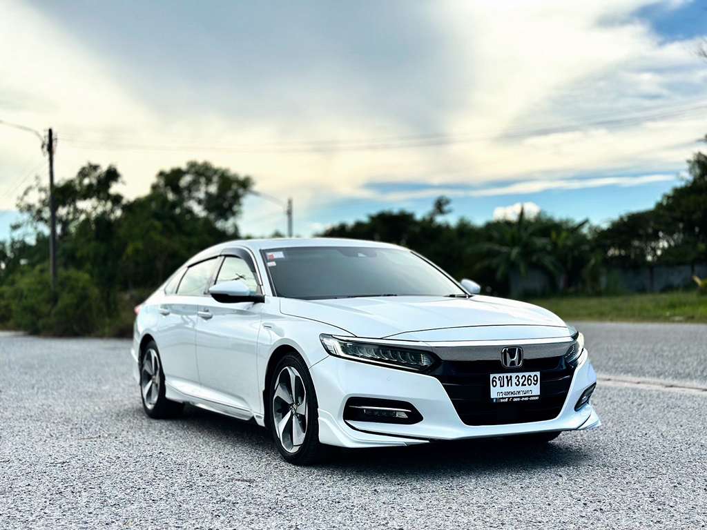 Honda Accord AT 2.0 Tech HYBRID 2019  6ขห3269  ทะเบียนเดิม : กท 165