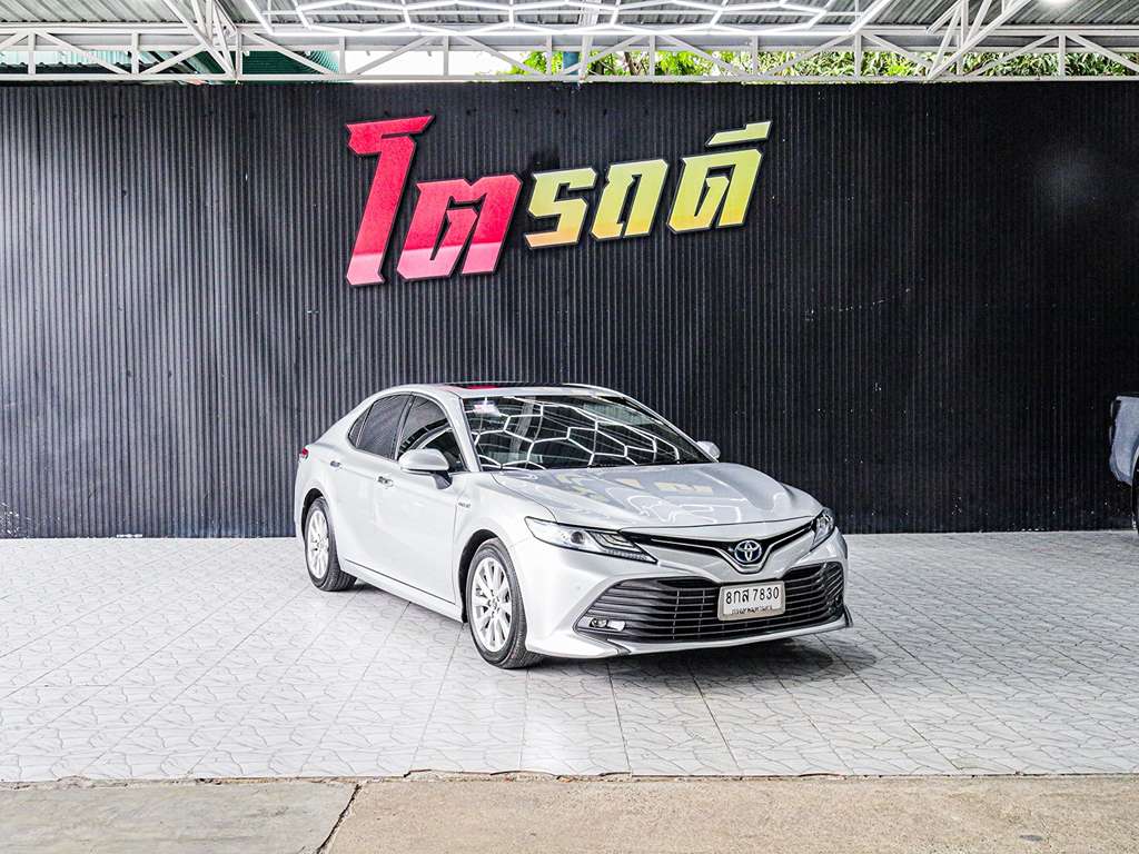 Toyota CAMRY AT 2.5 Hybrid HV 2019  ทะเบียนรถ 8กส 7830 กทม