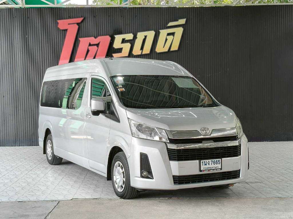 TOYOTA COMMUTER AT 2.8 VIP+AIRMICROBUS 2022 ทะเบียนรถ : 1นง 7665