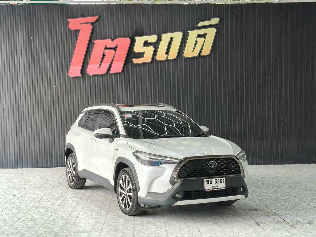 Toyota CROSS AT 1.8 Hybrid Premium 2021 ทะเบียนรถ : ขน 5861