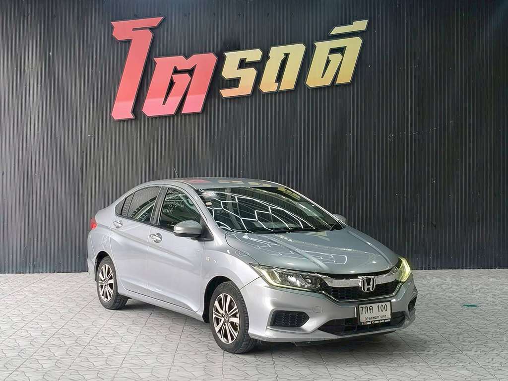 Honda CITY AT 1.5 V 2018 ทะเบียนรถ 7กค 100 กทม