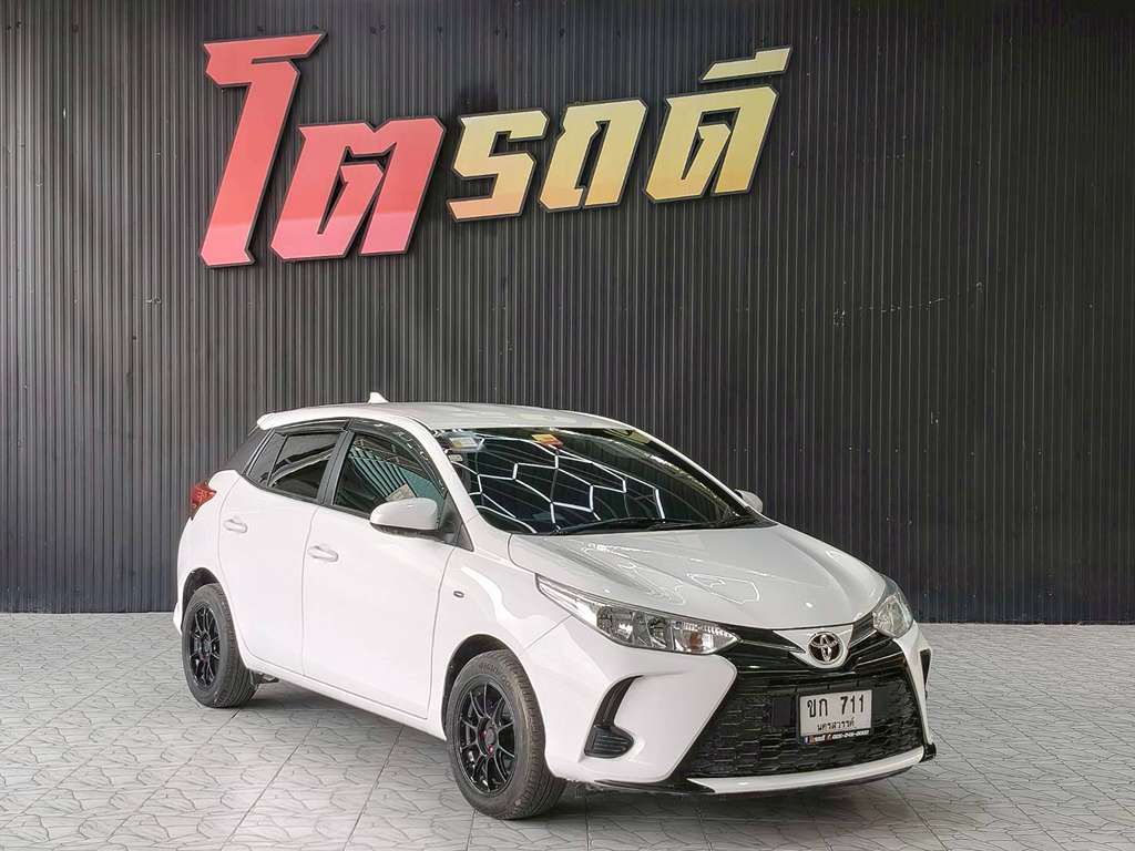 Toyota รถโดน Yaris AT 1.2 2021  ฉจ 4667  ทะเบียนเดิม : ขก 711