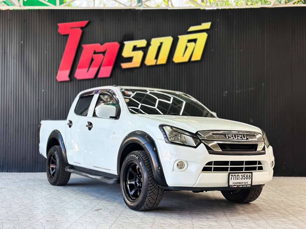 Isuzu DMAX สี่ประตูเตี้ย MT 1.9 Ddi S 2018 7กถ 3588