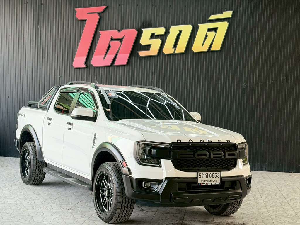 Ford Ranger D4 สูง AT 2.0 2023  5ขช 6653