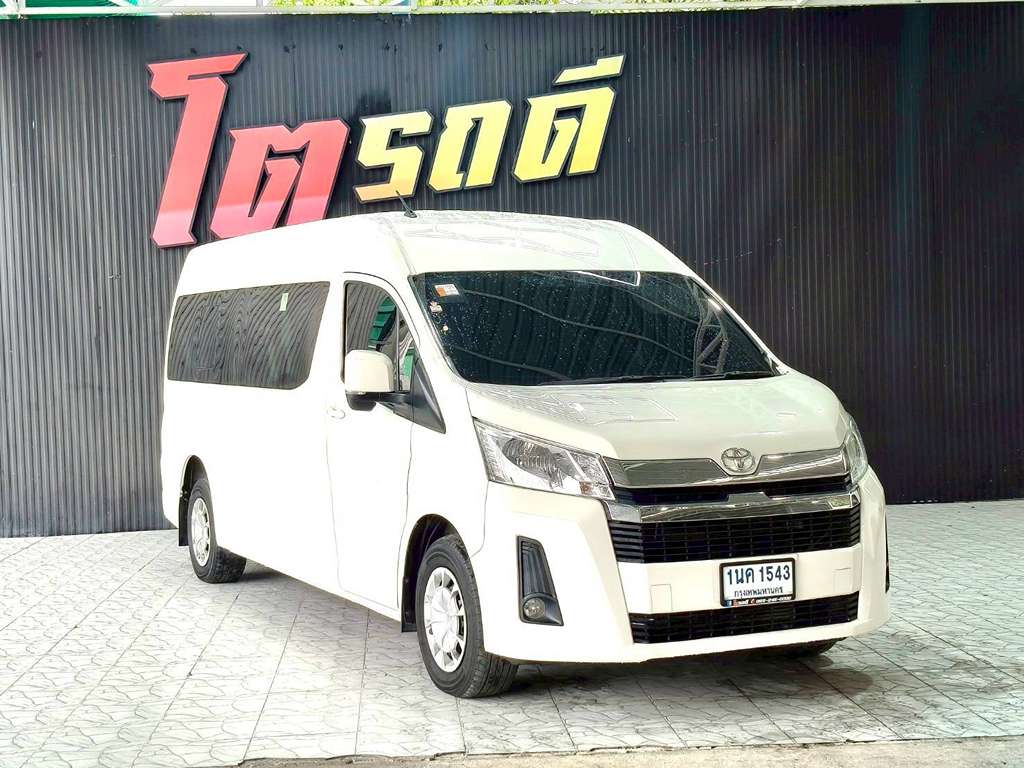 TOYOTA COMMUTER AT 2.8 2021 ทะเบียนรถ : 1นค 1543