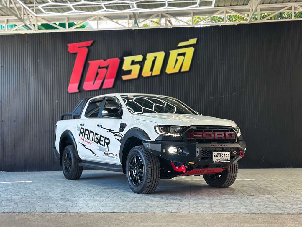 Ford Ranger สี่ประตูสูง AT 2.0 Wildtrak 2021 2ขฒ 3785