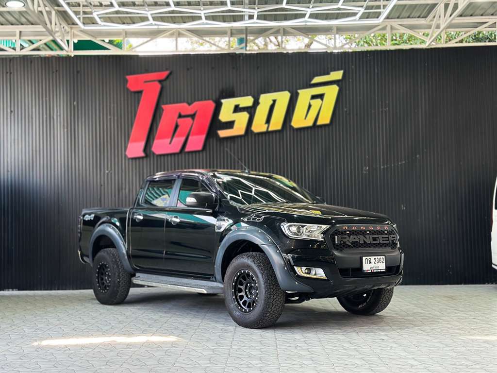Ford Ranger สี่ประตูสูง AT 2.2 XLT 2016  ฉค8296  ทะเบียนเดิม : กฉ 2362