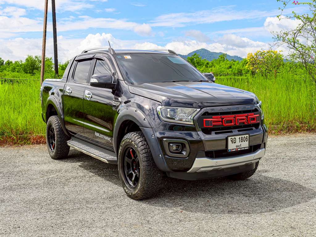 Ford Ranger สี่ประตูสูง AT 2.0 2019 จอ 1806 ชลบุรี