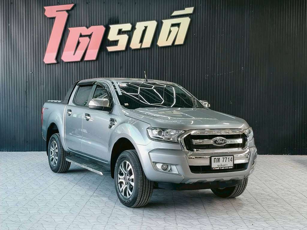 Ford ไมล์ไม่แท้ RANGER D4 สูง AT 2.2 XLT 2015 ทะเบียนรถ : กท 7714