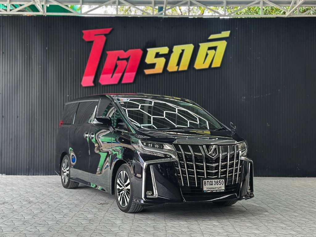 Toyota Alphard AT 2.5 S C 2018 ระบบเกียร์ : เกียร์ออโต้ ทะเบียนรถ : 8กณ 3650