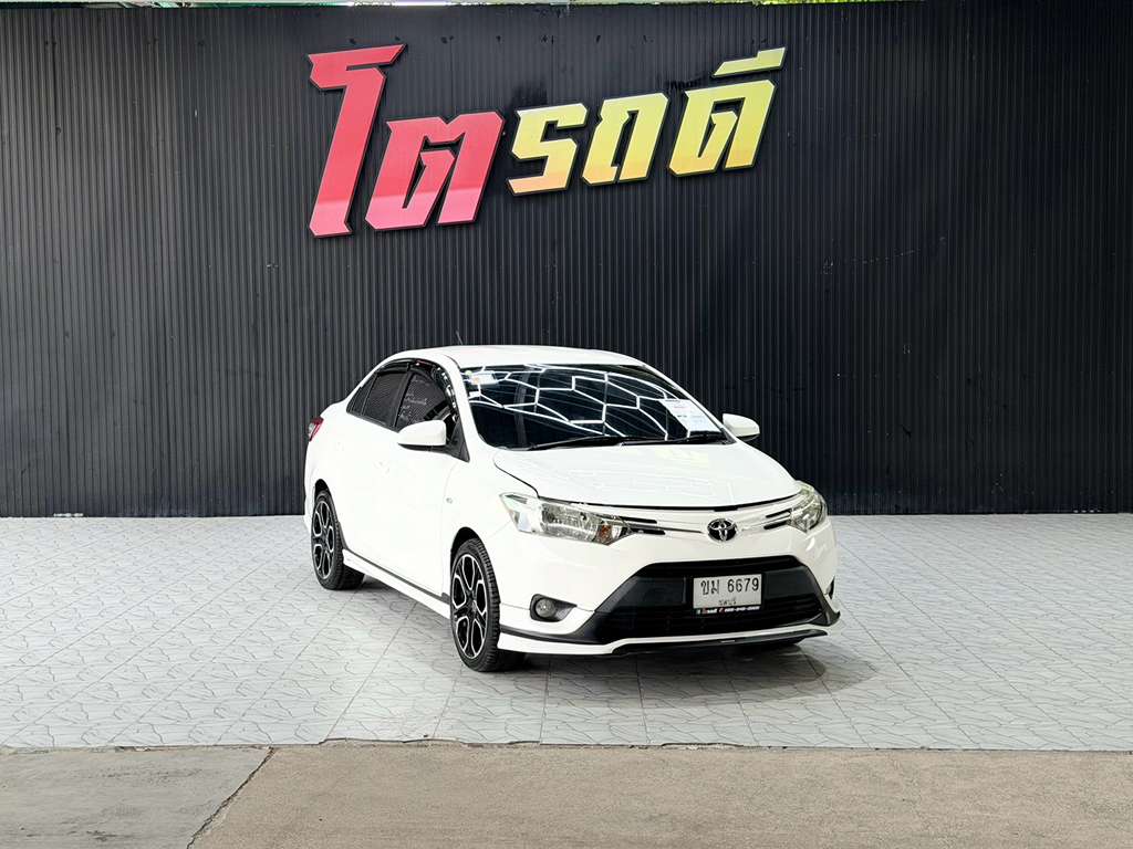 Toyota VIOS AT 1.5 2014 เกียร์ออโต้ ทะเบียนรถ : ขม 6679
